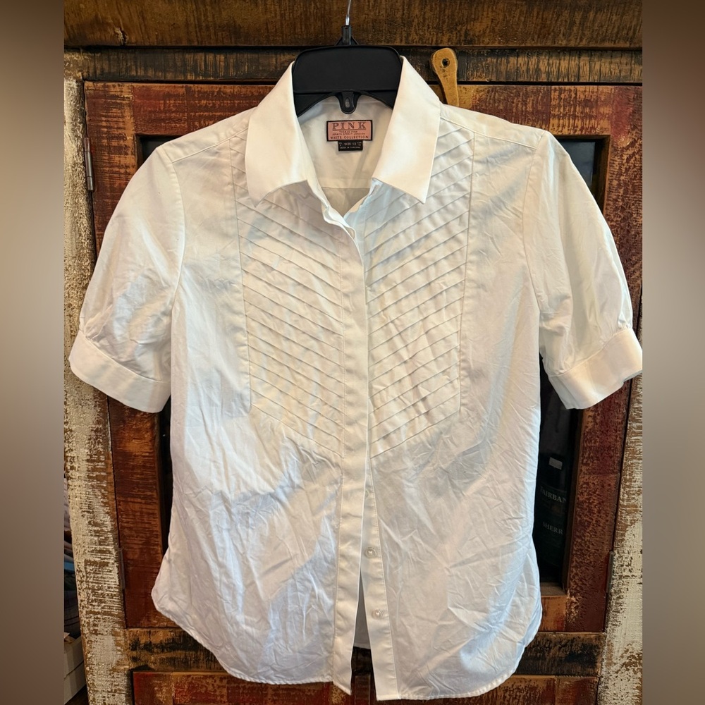 Thomas Pink White Collection Shirt